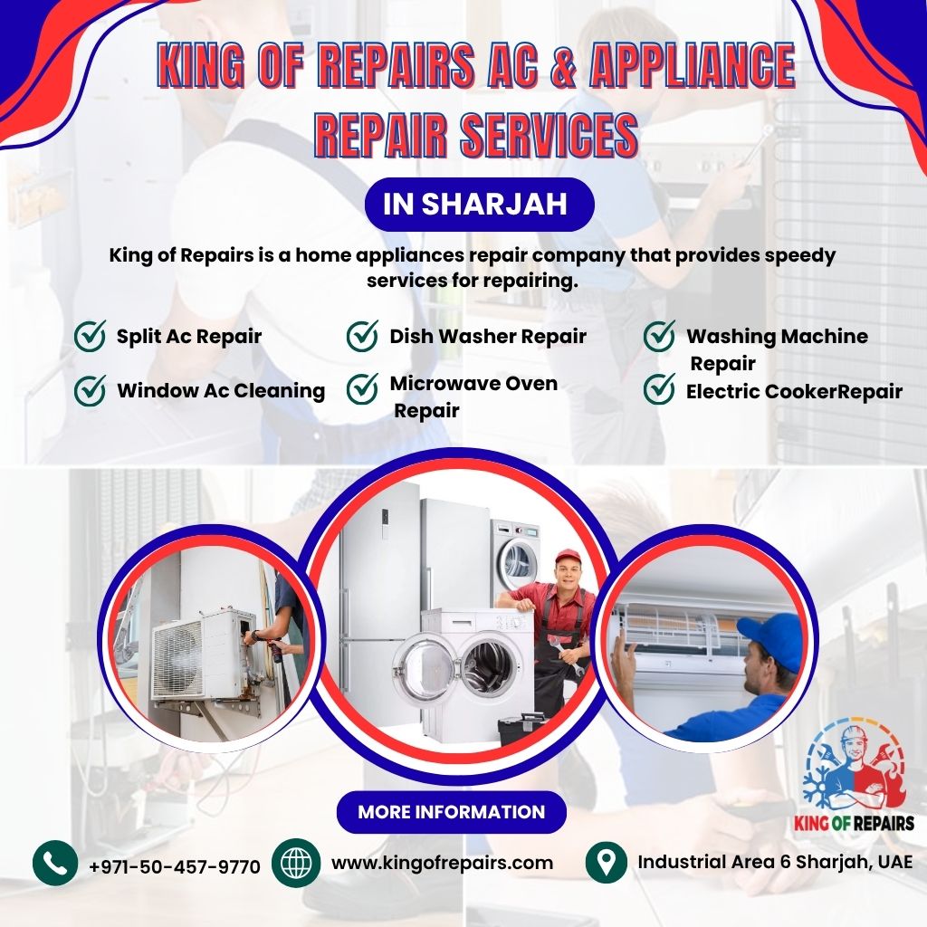 King of Repairs AC & Appliance Repair in Sharjah