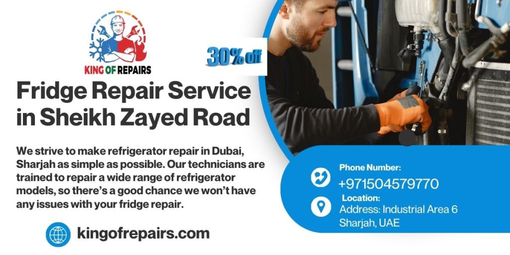 Fridge Repair Service in Sheikh Zayed Road