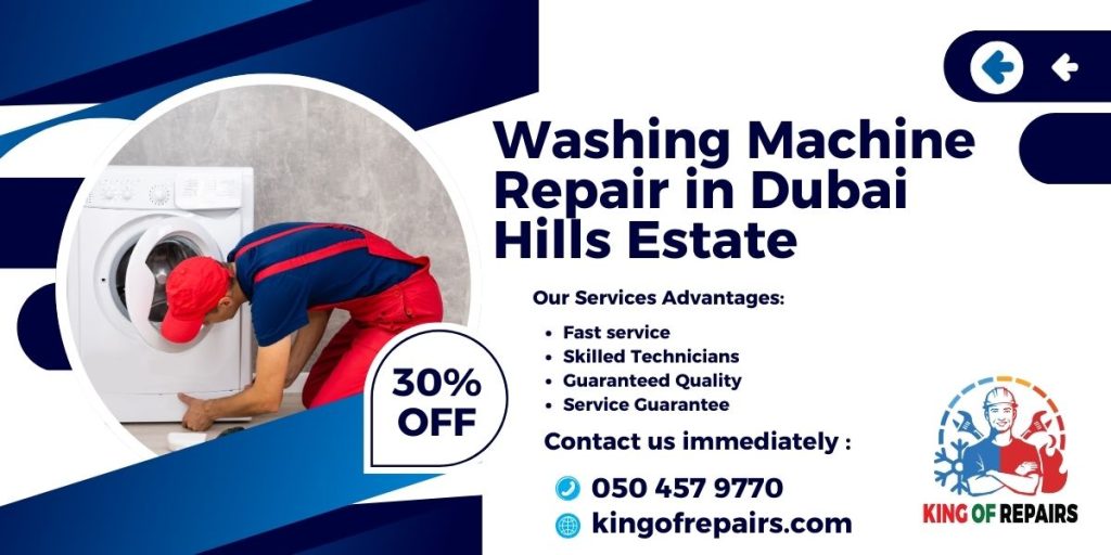 Washing Machine Repair in Dubai Hills Estate