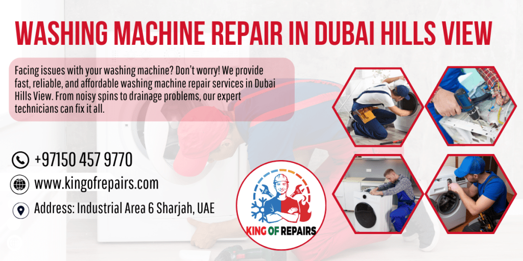 Washing Machine Repair in Dubai Hills View