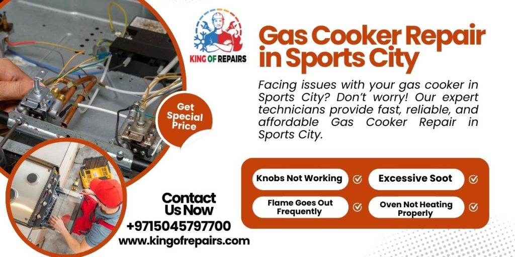 Gas Cooker Repair in Sports City
