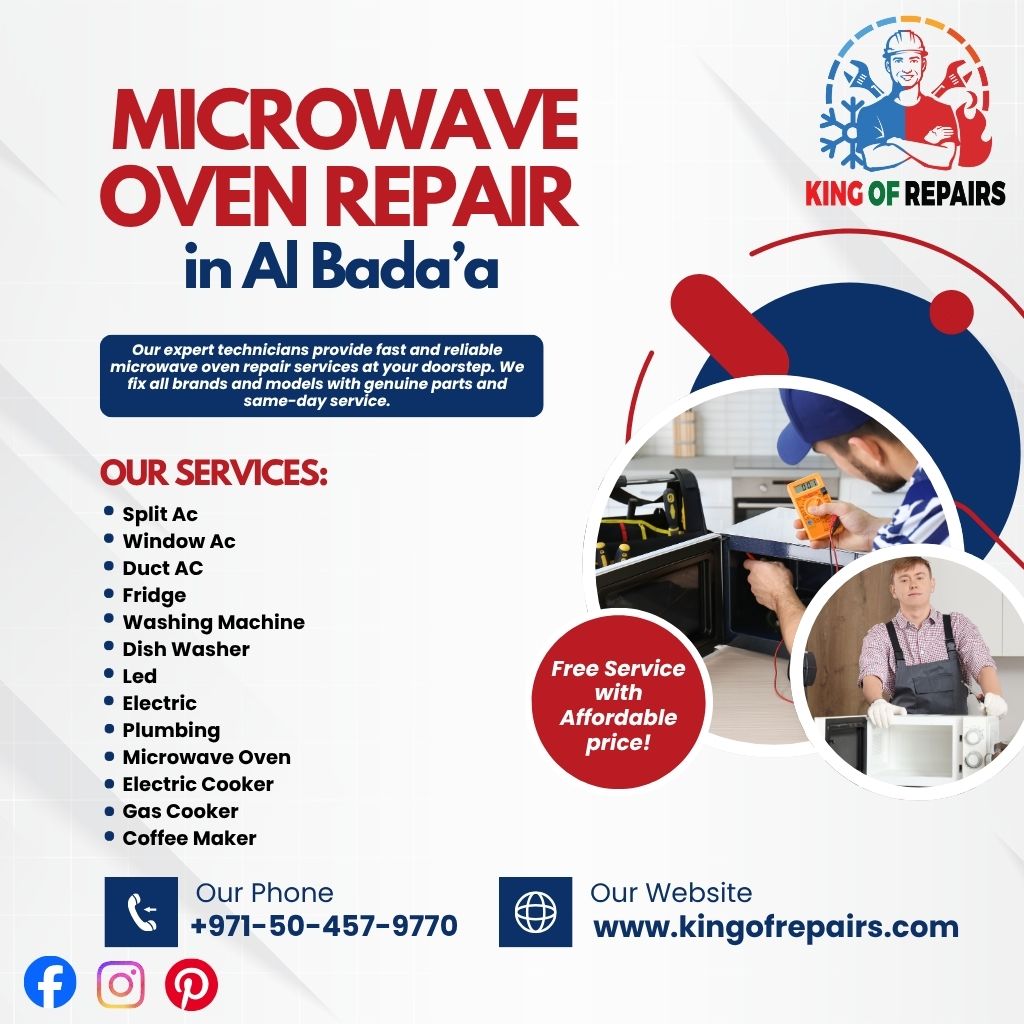 Microwave Oven Repair in Al Bada’a