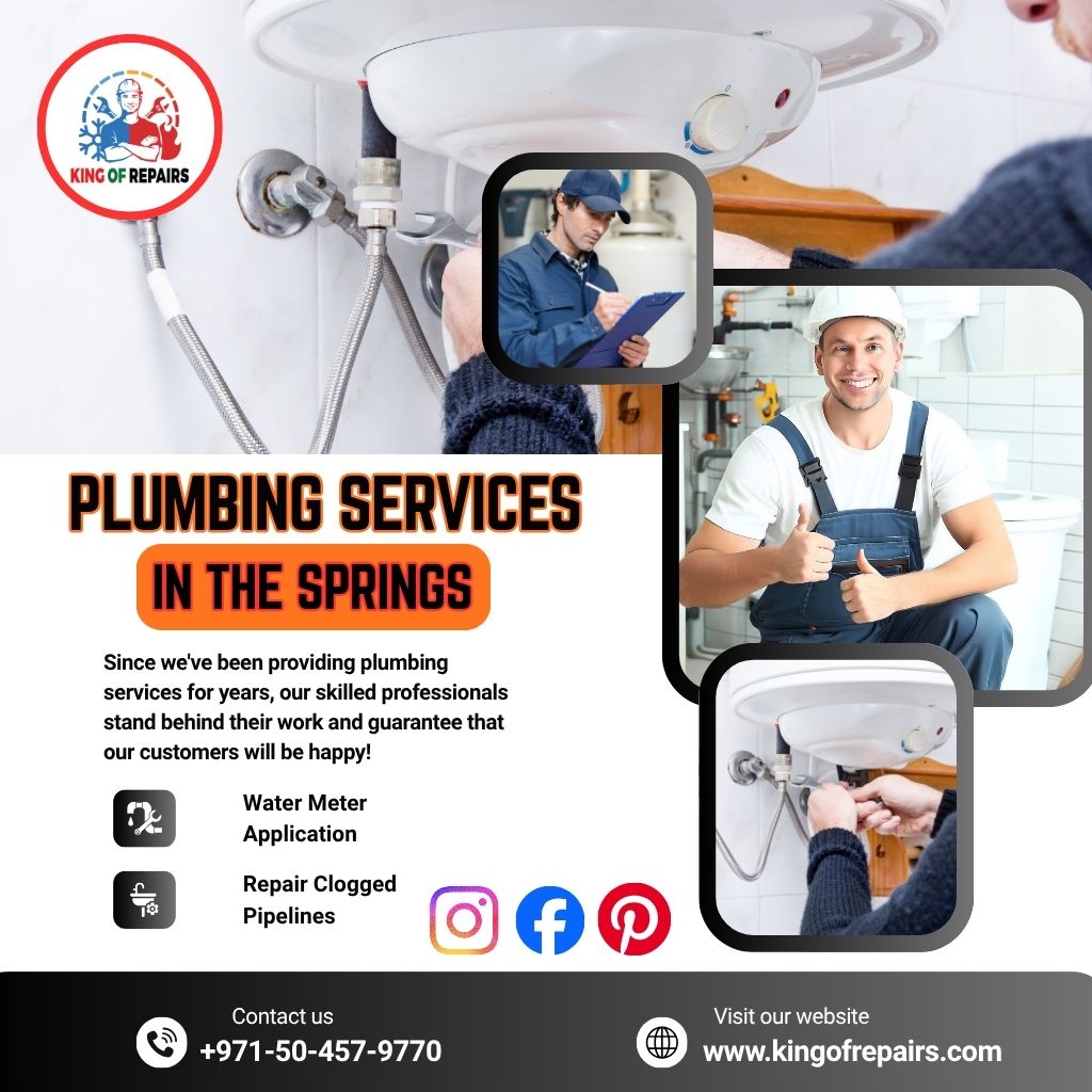 Plumbing Services in The Springs